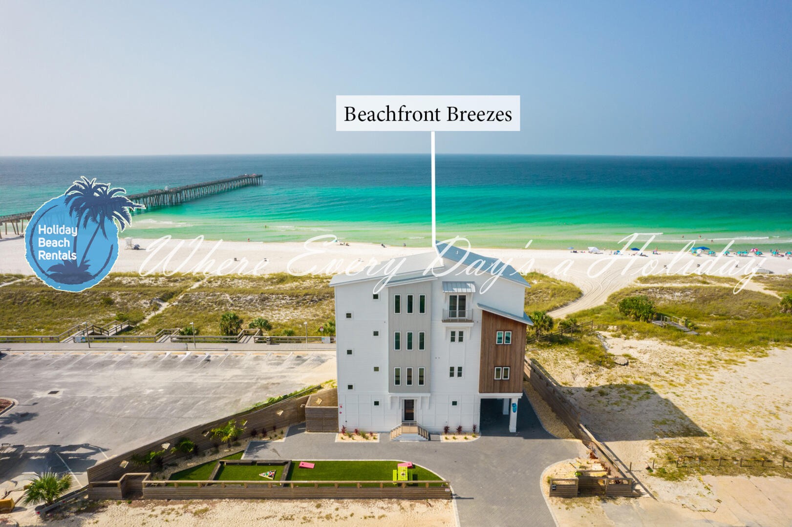 Beachfront Breezes | Panama City Beach, FL | Holiday Beach Rentals